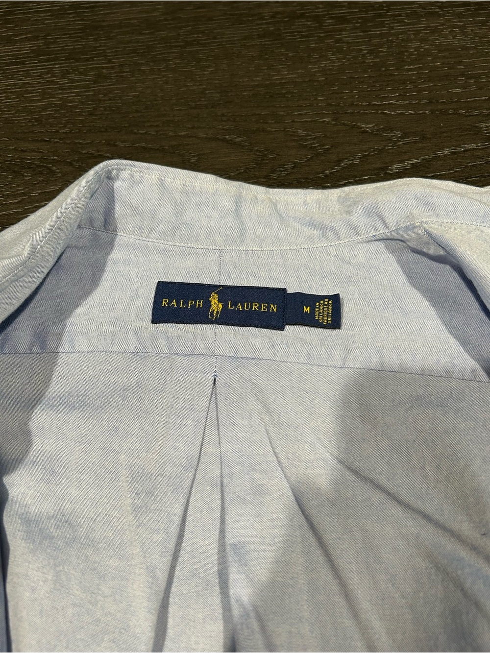 Ralph Lauren Light Blue Button-Down Dress Shirt
